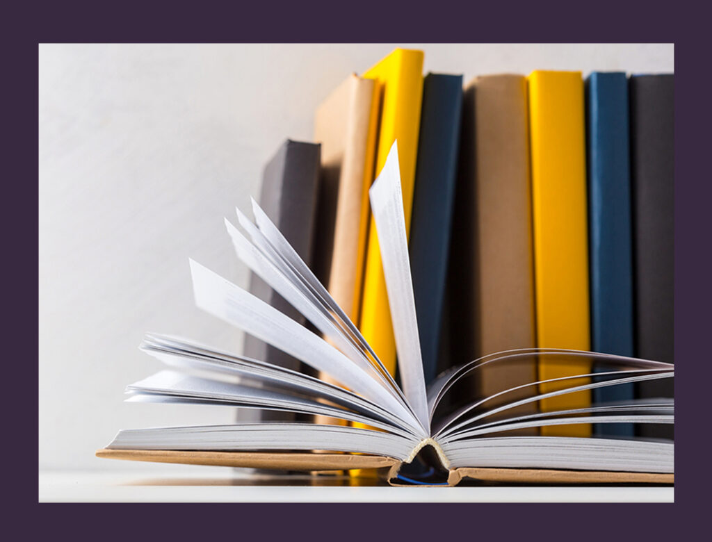 Open books - Books section