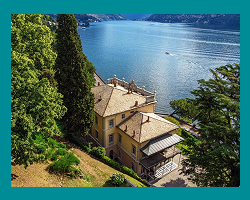 Villa del Grumello from the top, Summer School hosted by ConnectLab group on the Lake Como